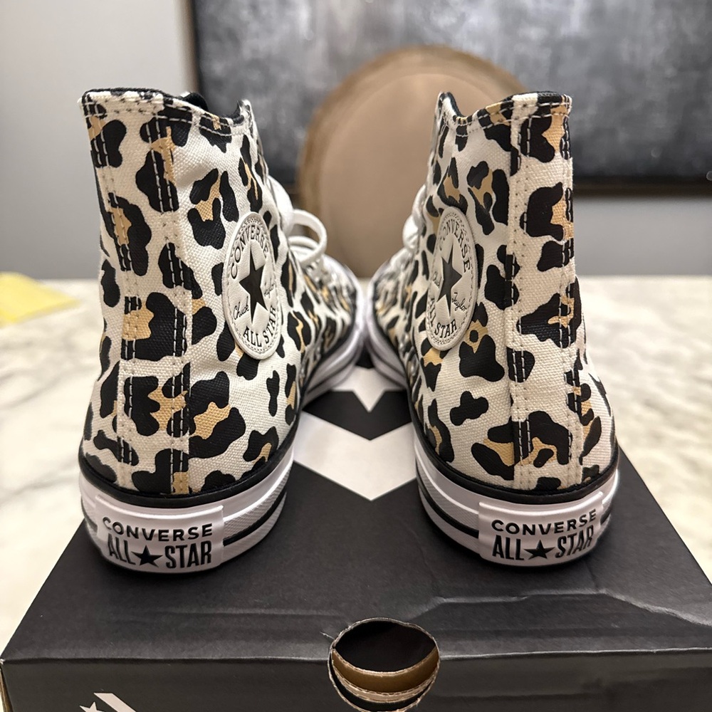 Converse Animal Print High-Tops - Picture 2 of 6